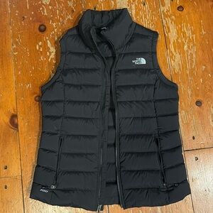 Black North Face Vest